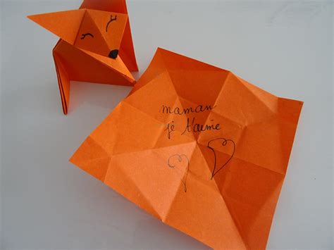 PDF Tuto gratuit origami renard à télécharger
