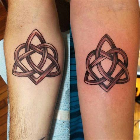 Celtic tattoos are a popular choice for people with celtic backgrounds. Celtic Style Couple Tattoos | Best Tattoo Ideas Gallery