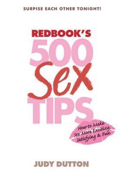 Redbooks 500 Sex Tips Judy Dutton 9781588166623 Boeken