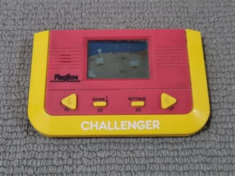 Vintage Playtime Challenger Rare Lcd Handheld Game Video Games