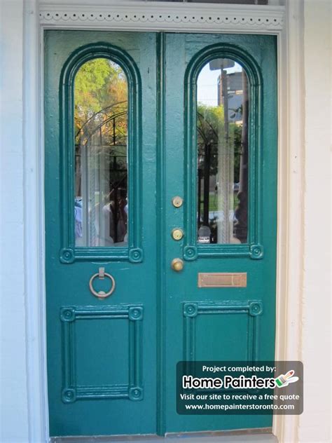 Love This Teal Color That Was Used For The Front Door Of This Old