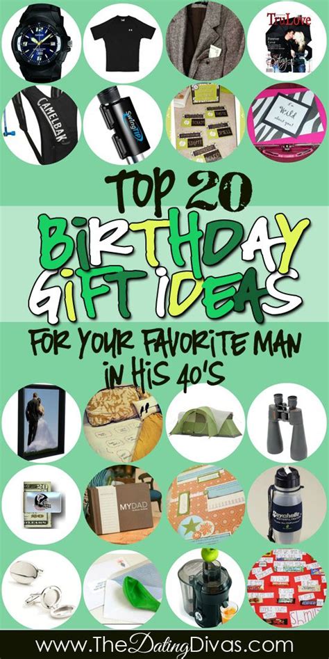 These 40 gift ideas are cool, trendy, and don't cost more than $100. 40th Birthday Gift Ideas For Men | The Dating Divas ...