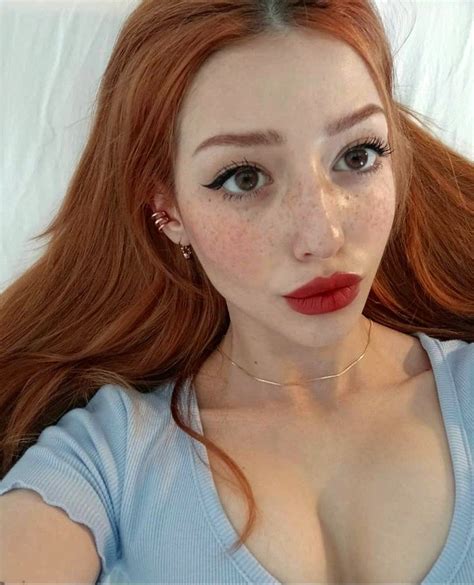 Pretty Redhead Model Ginger Beauty