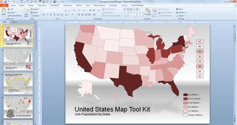 Best Editable Usa Map Designs For Powerpoint Presentations