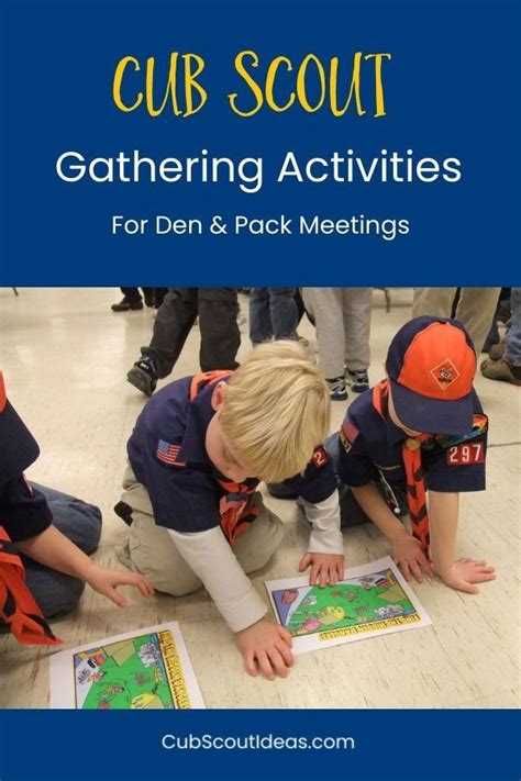 Games For Cub Scout Pack Meetings Riley Schirtzinger