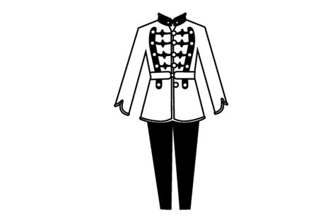 Marching Band Uniform Svg Cut File By Creative Fabrica Crafts