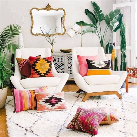 Perfectly Bohemian Living Room Design Ideas Sweetyhomee Eclectic