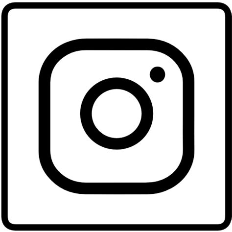ícone Instagram Rede Social Em Social Rectangular Icons