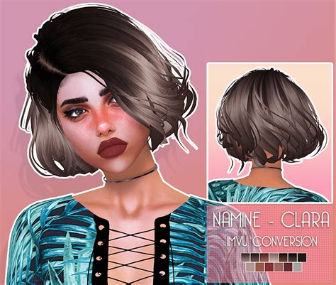 Down With Patreon The Sims 4 Patreon Namine Hair Sims Sims 4 Sims