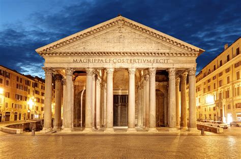 At The Pantheon In Rome Its A Numbers Game Dream Of Italy