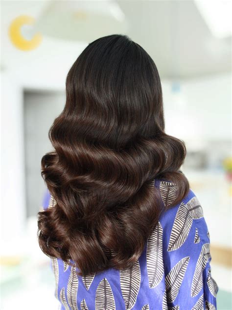 Hollywood Waves By Morna Wedlockhair Wedding Hair Brunette Wedding Hair Inspiration Hair Styles