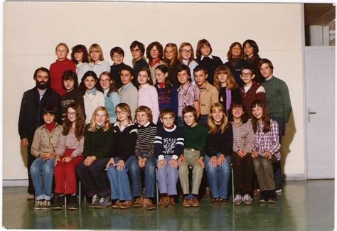 Photo De Classe 4ème 4 Année 19781979 De 1978 Collège Aristide