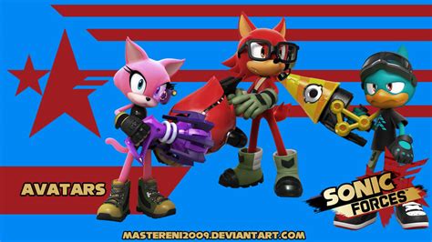 Sonic Forces Custom Wallpaper Avatars By Mastereni2009 On Deviantart