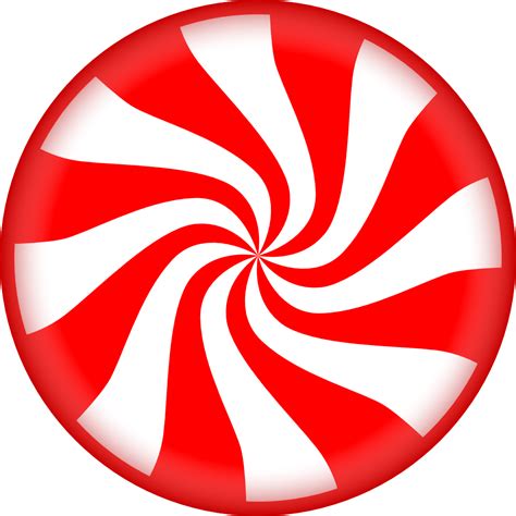 OnlineLabels Clip Art - Peppermint Candy