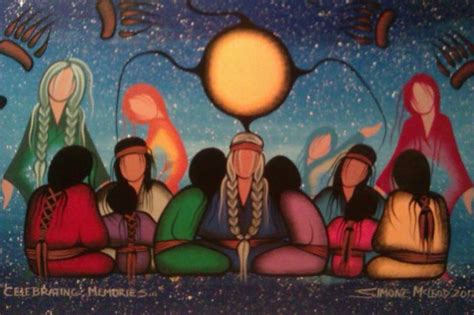 Gathering Native American Paintings Native Art Native American Art