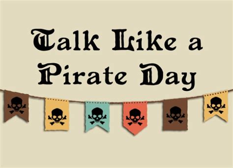 Infographic Talk Like A Pirate Day Pure Costumes Blog