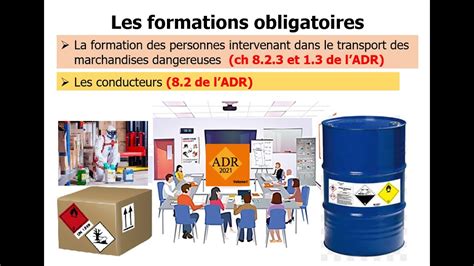 Formation R Glementaire Adr Youtube