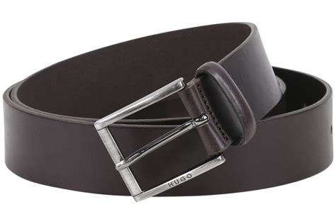 Hugo Boss Mens Geid Genuine Smooth Leather Belt