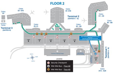 Daniel K Inouye International Airport Hnl Terminal Guide