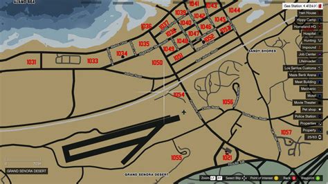 Gta V Map With Names Vrogue Co