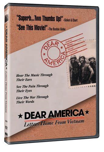 We post new trailers, casting updates, photos, trivia, industry news, and more! Dear America: Letters Home from Vietnam (TV Movie 1987) - IMDb