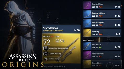 Assassin S Creed Origins Get And Upgrade The Best Weapons 59 OFF