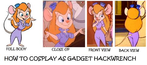 How To Cosplay As Gadget Hackwrench Chip N Dale Rescue Rangers Photo