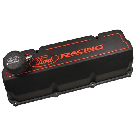 Ford Racing Tall Valve Covers 302c 351c Black Alloy