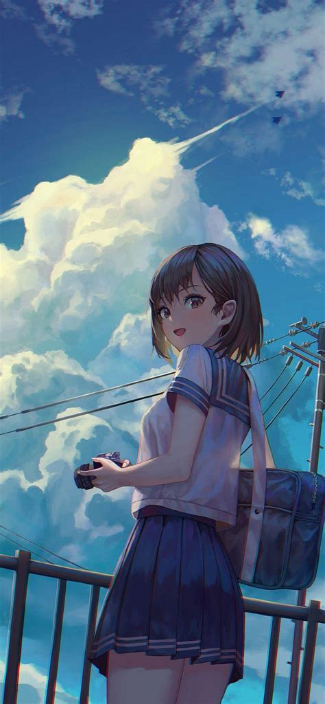 Aesthetic Anime Girl Iphone Wallpapers Top Free Aesthetic Anime Girl Iphone Backgrounds
