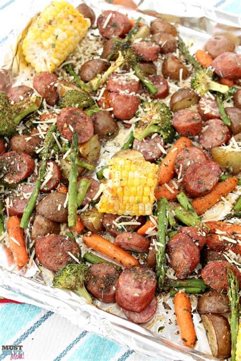 Easy enough for a weeknight but fancy enough for a dinner party. Sheet Pan Dinners Easy Sausage & Veggie Recipe! - Must ...