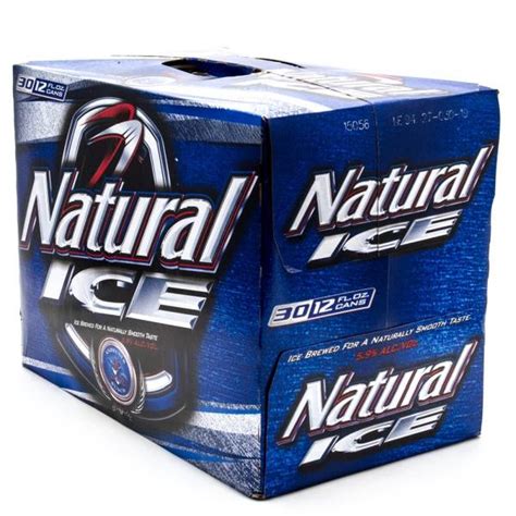 Natural Ice Beer 12oz Can 30 Pack Beer Wine And Liquor