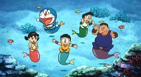 Doraemon Nobita No Ningyo Taikaisen Doraemon Doremon Cartoon