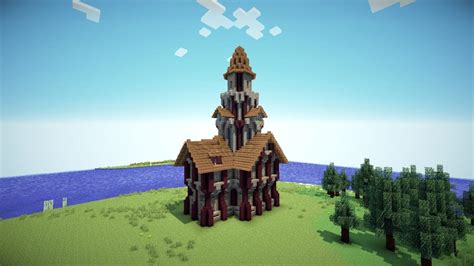 Medieval Tower House Minecraft Map