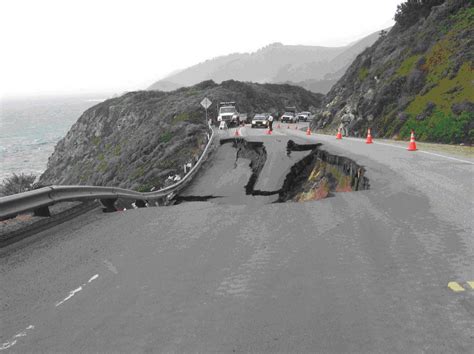 Landslide Closes Highway 1