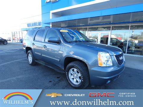 Used 2010 Gmc Yukon 4wd 4dr 1500 Slt Gray For Sale In Jamestown Nd