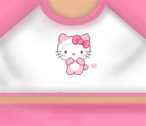Free Roblox T Shirt Pink Softie Hello Kitty ☁️ 🌸 в 2022 г Футболки