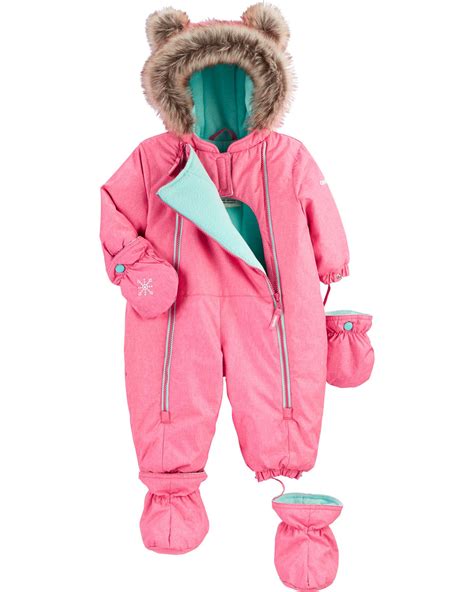 1 Piece Fleece Lined Infant Snowsuit Carters Oshkosh Canada