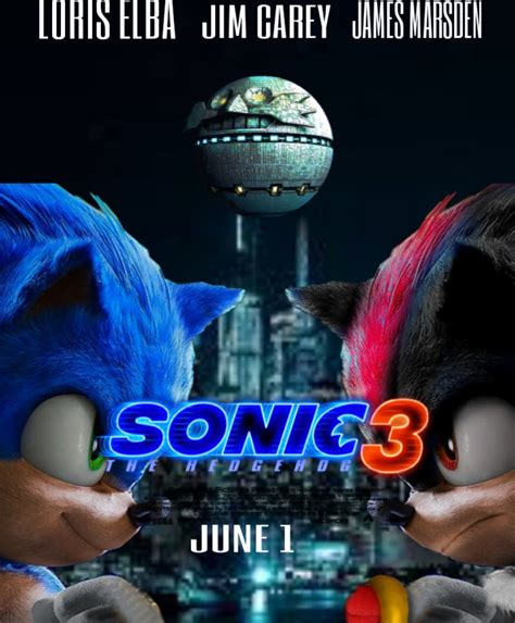 Sonic The Hedgehog 3 Poster Fandom