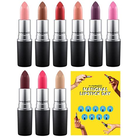 Mac National Lipstick Day 2018 Free Lipstick Mac Makeup Makeup