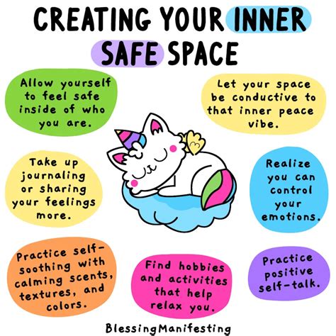 Find Your Inner Safe Space Self Love Rainbow