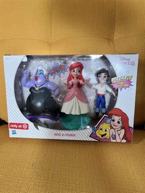 disney little mermaid ariel and friends poseable comic collection ursula eric 2017 17 99 picclick