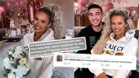 molly mae hague reflects on ‘lockdown birthday before love island as fans are capital