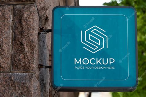Free Psd Outdoor Business Sign Mock Up