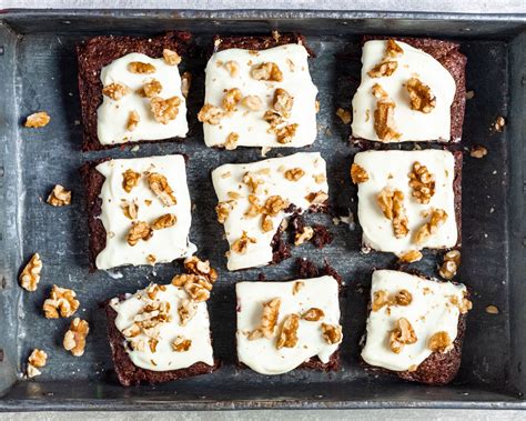 Carrot Cake Brownies Chickslovefood