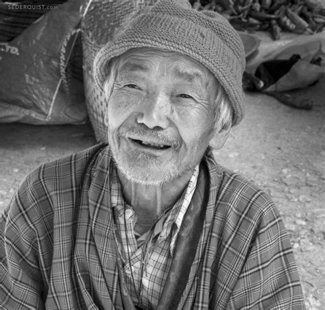 Old Man In Paro Betty Sederquist Photography