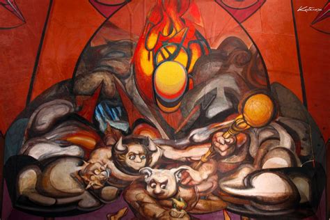 Mural David Alfaro Siqueiros Pinturas Mexicanas Mural Artistas