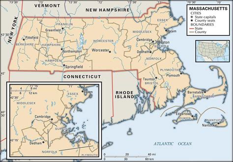 Historical Facts Of Massachusetts Counties