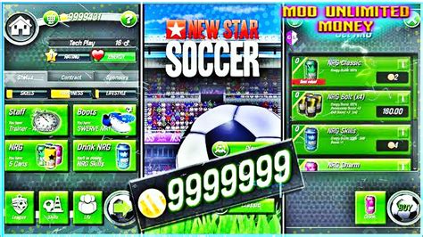 New Star Soccer Mod Apk Unlimited Money Download Youtube