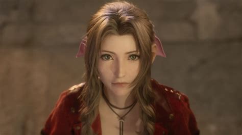 Wallpaper Aerith Gainsborough Final Fantasy Vii Video Game