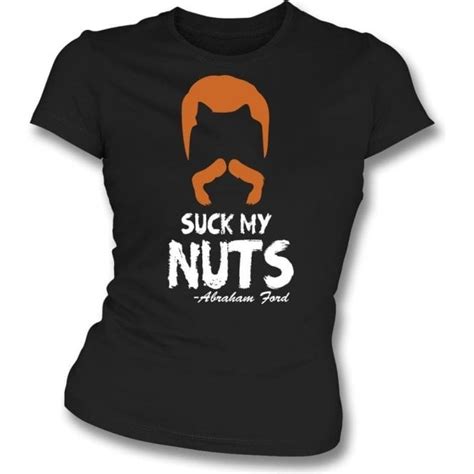 Suck My Nuts Inspired By The Walking Dead Womens Slim Fit T Shirt